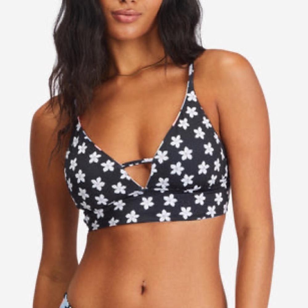 NWT Billabong WOMEN'S FEELIN TROPICAL RV V NECK CAMI - Picture 2 of 7